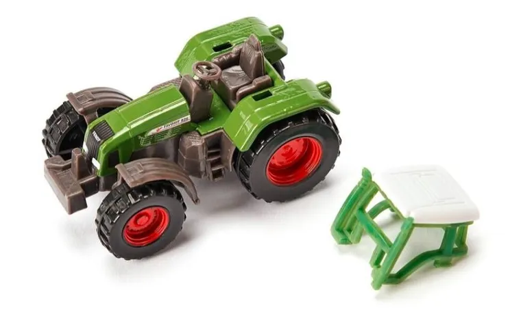 Siku, Fendt, Krampe, traktor z wywrotką kolebkową, model pojazdu, 1605