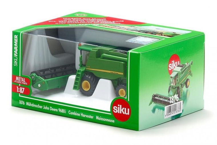 Siku, Kombajn John Deere 968i, model pojazdu, 1:87, 1876
