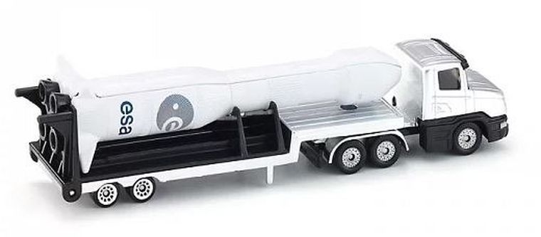 Siku, Laweta z rakietą, zestaw pojazdów, 1614