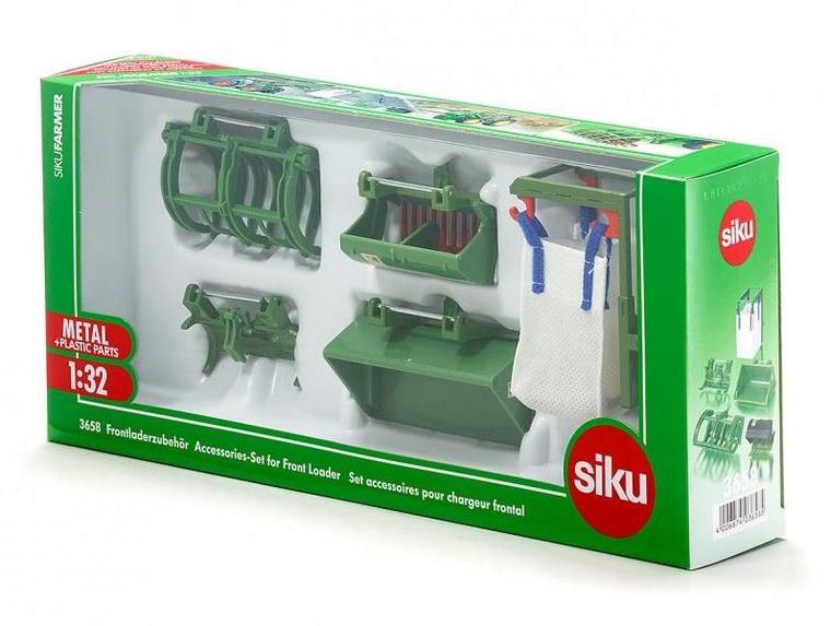 Siku, Przednie ładowarki, zestaw akcesoriów, 3658