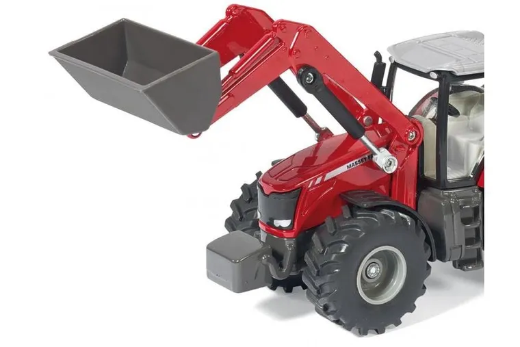 Siku, Traktor Massey Ferguson z ładowarką, model pojazdu, 1985