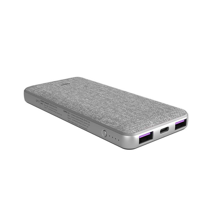 Silicon Power, powerbank, QP77, 10000mah, QC3.0+PD 2XUSB A, 1x MUSB, 2x USB C, szary