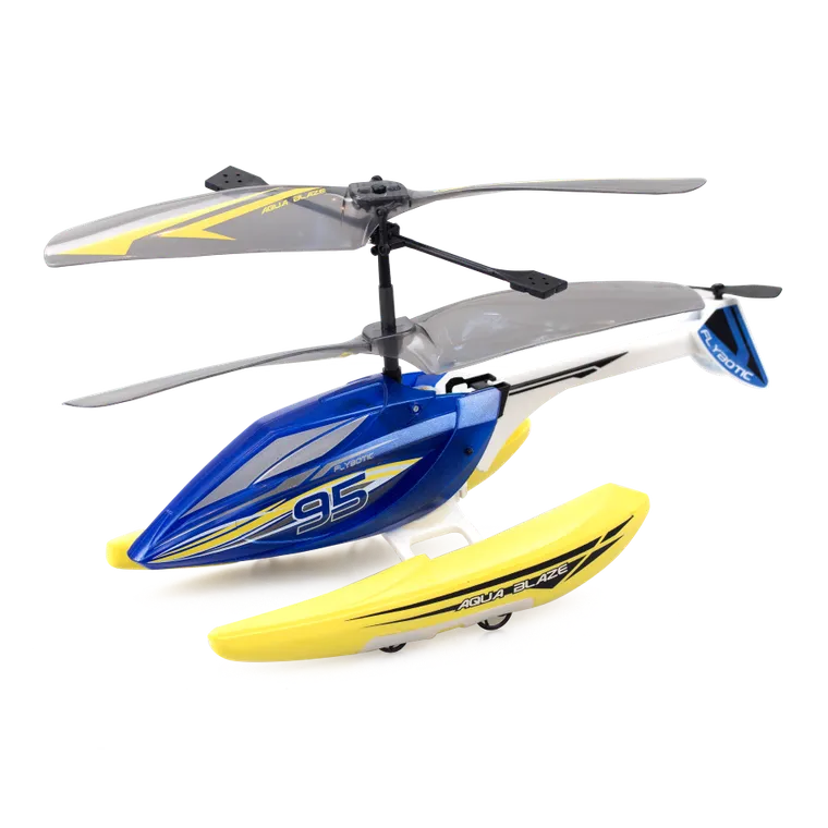 Silverlit, Flybotic, Aqua Blaze, pływający helikopter interaktywny, pojazd zdalnie sterowany