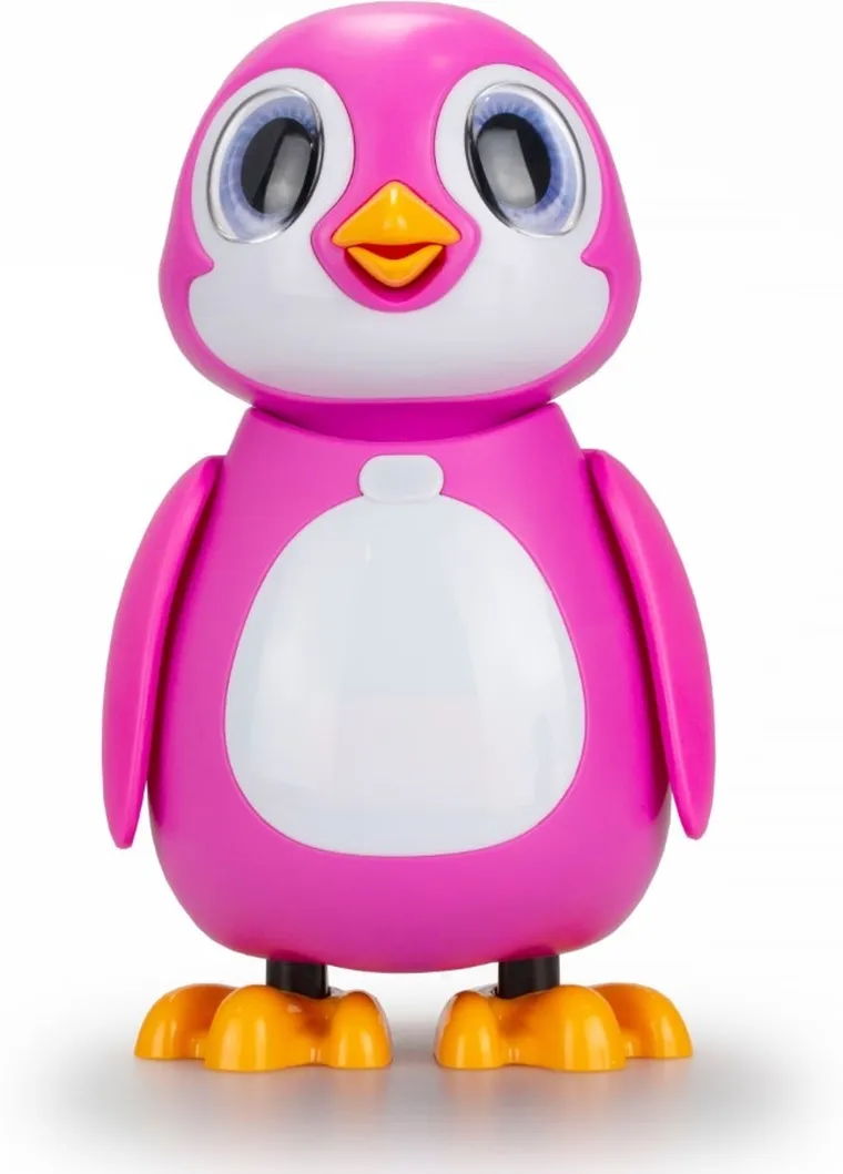 Silverlit, Pingwin, figurka interaktywna, różowy