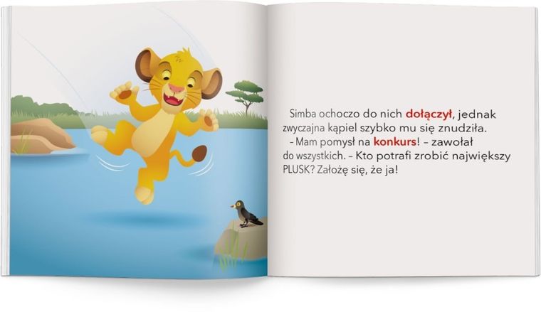 Simba i nowy przyjaciel. Moje pierwsze opowiastki