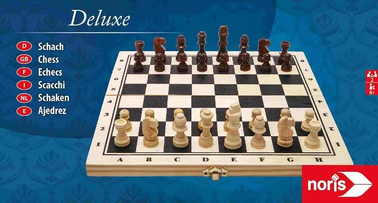 Simba, Noris, Szachy, zestaw Deluxe, gra logiczna