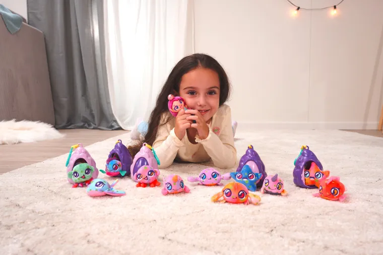 Simba, Pearly Pods, muszelka ze zwierzątkiem świecącym w ciemności, 1 szt.