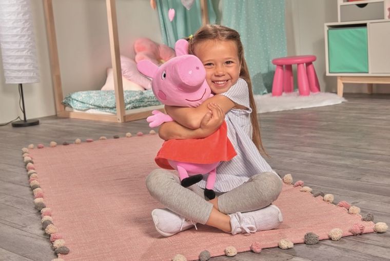 Simba, Świnka Peppa, maskotka, 33 cm