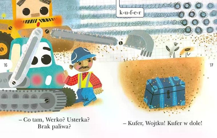 Skarb na budowie. Czytam sobie. Poziom 1