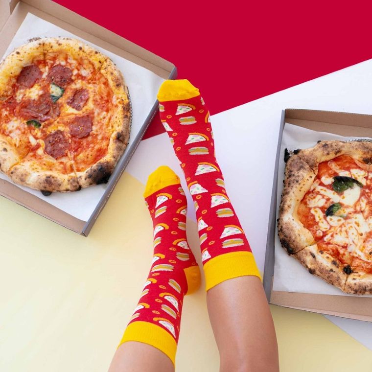 Skarpetki, czerwone, Adrian