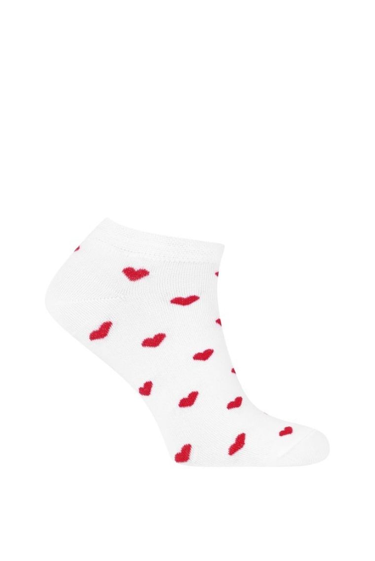 Skarpetki damskie, stopki, białe, Italian Fashion