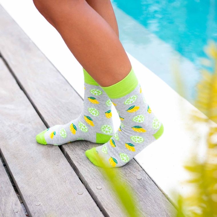 Skarpetki, szare, Adrian