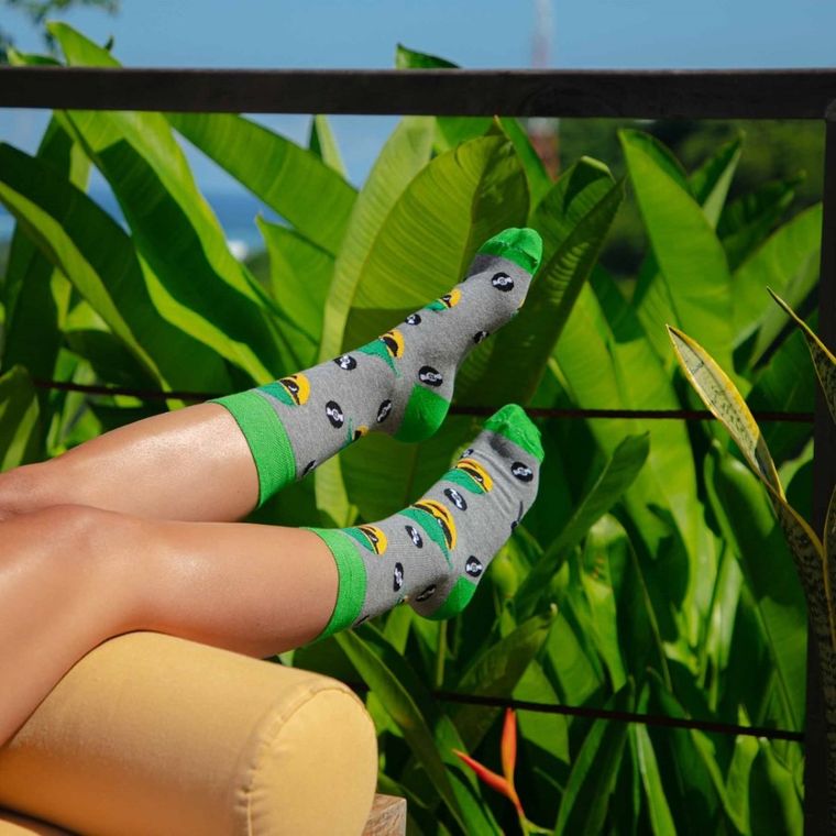 Skarpetki, szare, Adrian