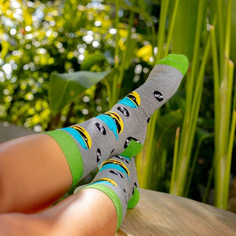 Skarpetki, szare, Adrian