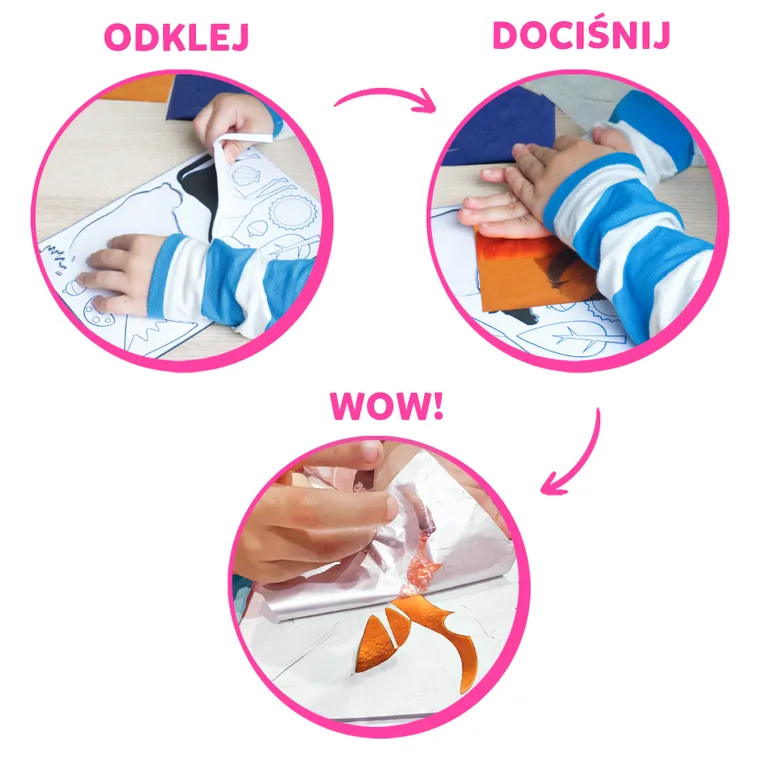 Skillmatics, Foil Fun, Koci Domek Gabi, zestaw artystyczny