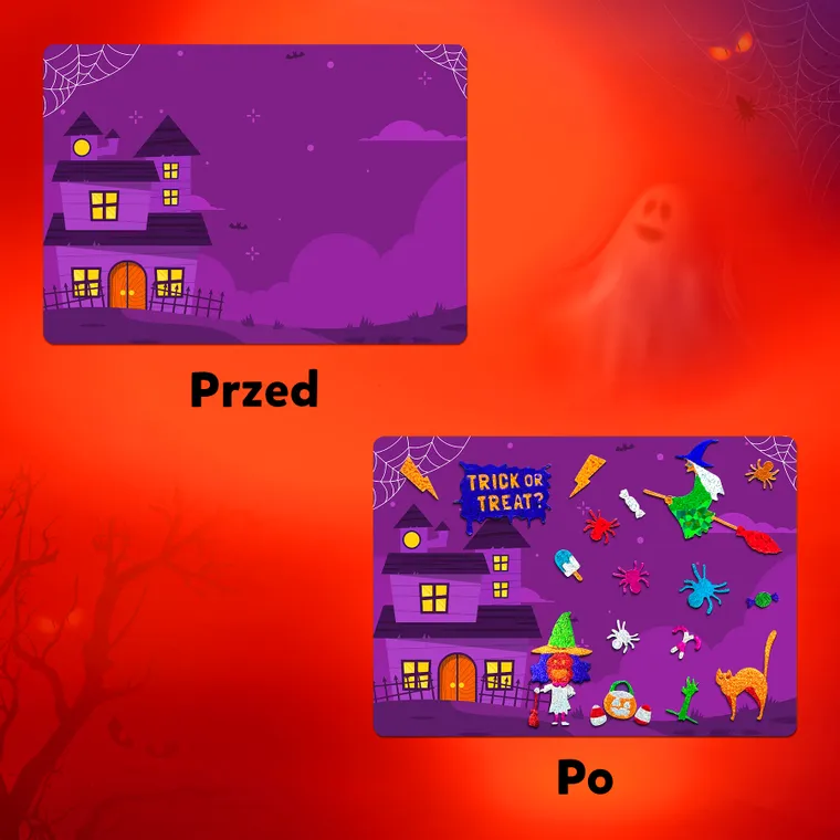 Skillmatics, Foil Fun, Upiorna Zabawa, zestaw artystyczny