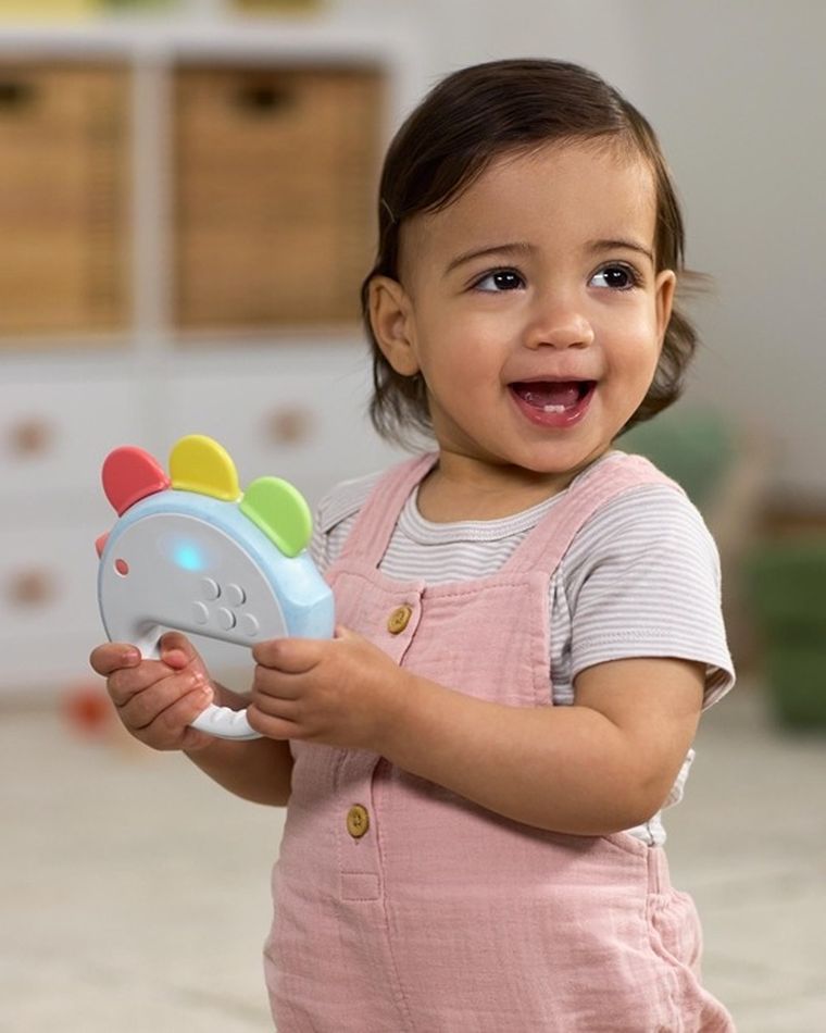 Skip Hop, Kurczaczek Farmstand, interaktywny tamburyn, zabawka muzyczna