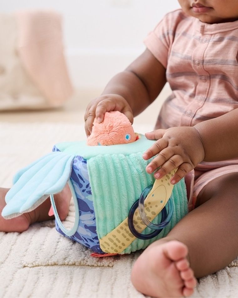 Skip Hop, Seascape, miękka kostka sensoryczna