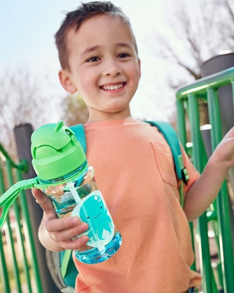 Skip Hop, Zoo Ośmiornica, Renew, bidon tritanowy, 355 ml