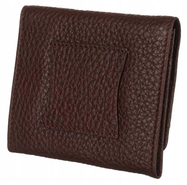 Skórzana portmonetka na zatrzask, Peterson