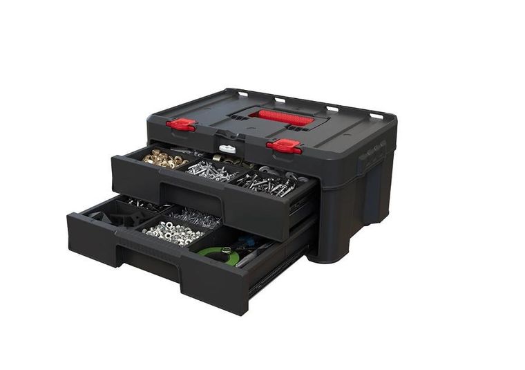 Skrzynia Narzędziowa 2 Szuflady Stack"n"roll Keter