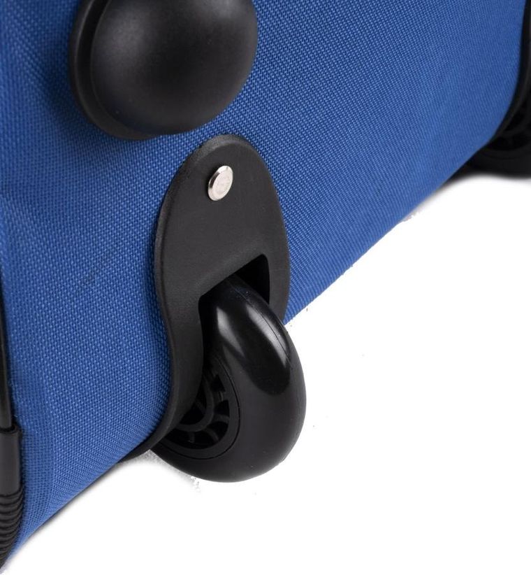 Slazenger, torba sportowa podróżna z kółkami, kolor niebieski