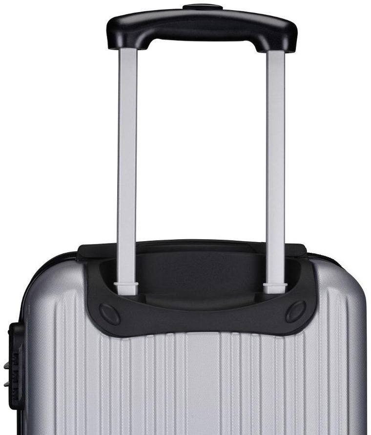 Slazenger, zestaw 2 walizek, 18 i 26 cali, silver