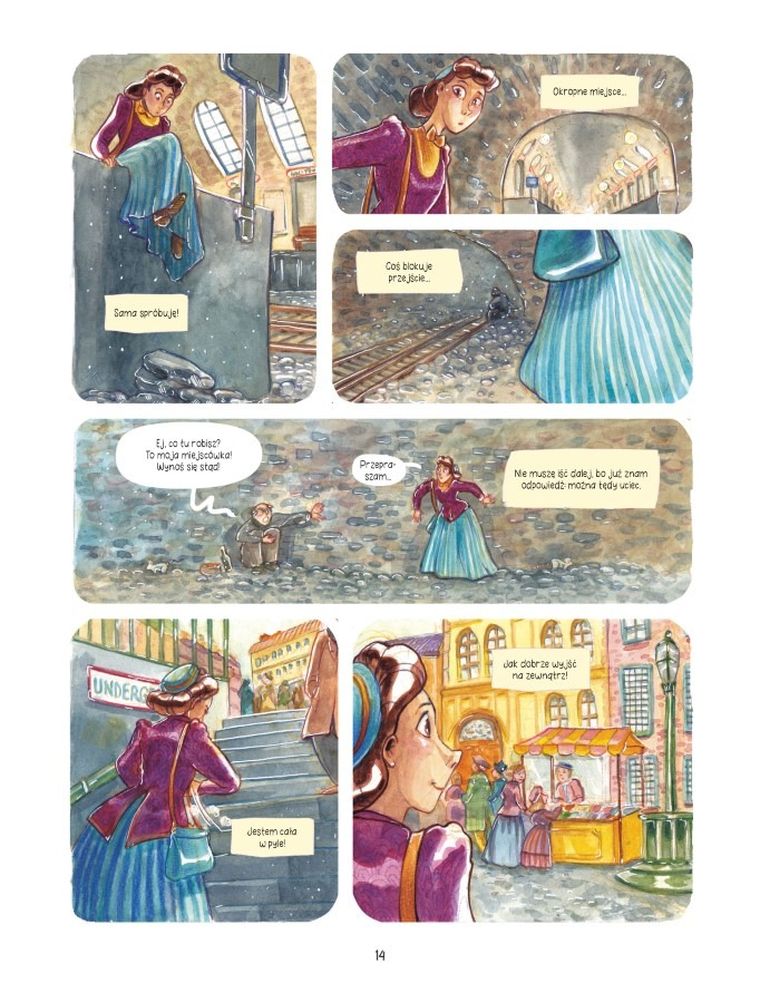 Śledztwa Enoli Holmes. Tom 6. Metro Baker Street