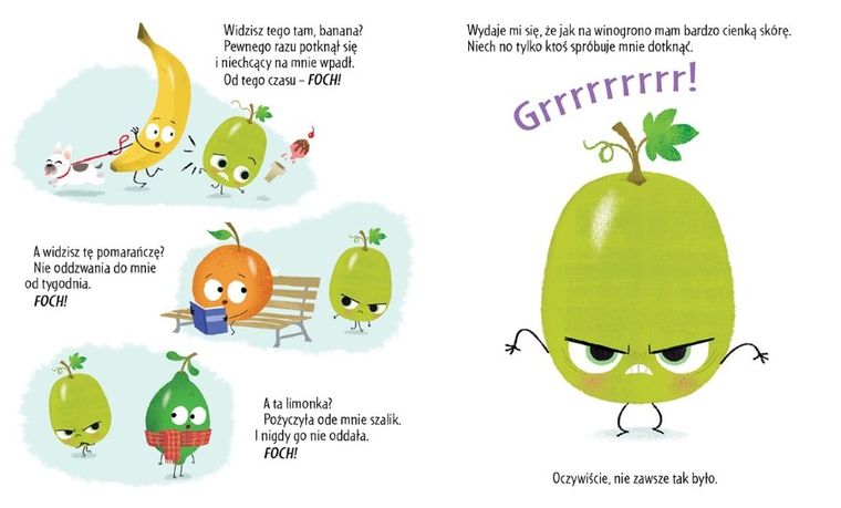 Smaczna Banda i emocje. Skwaszone Winogrono