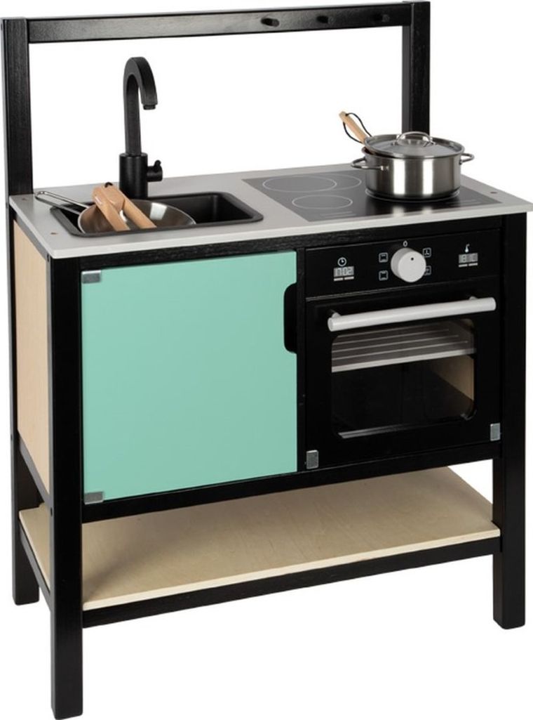 Small Foot, drewniana kuchnia industrialna