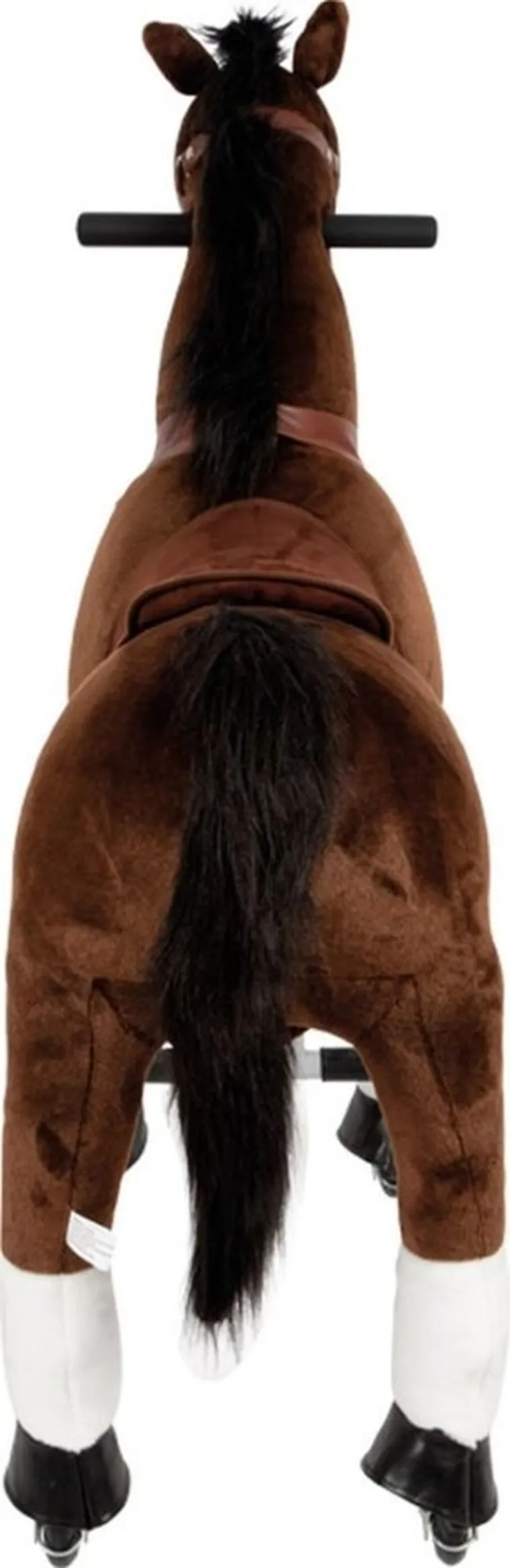 Small Foot, jeżdżący koń na biegunach, gniady