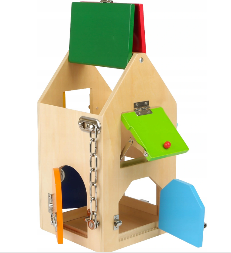 Small Foot, motoryczny domek, wiele zamków