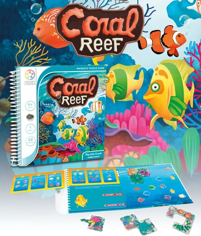 Smart Games, Coral Reef, wersja angielska, gra logiczna