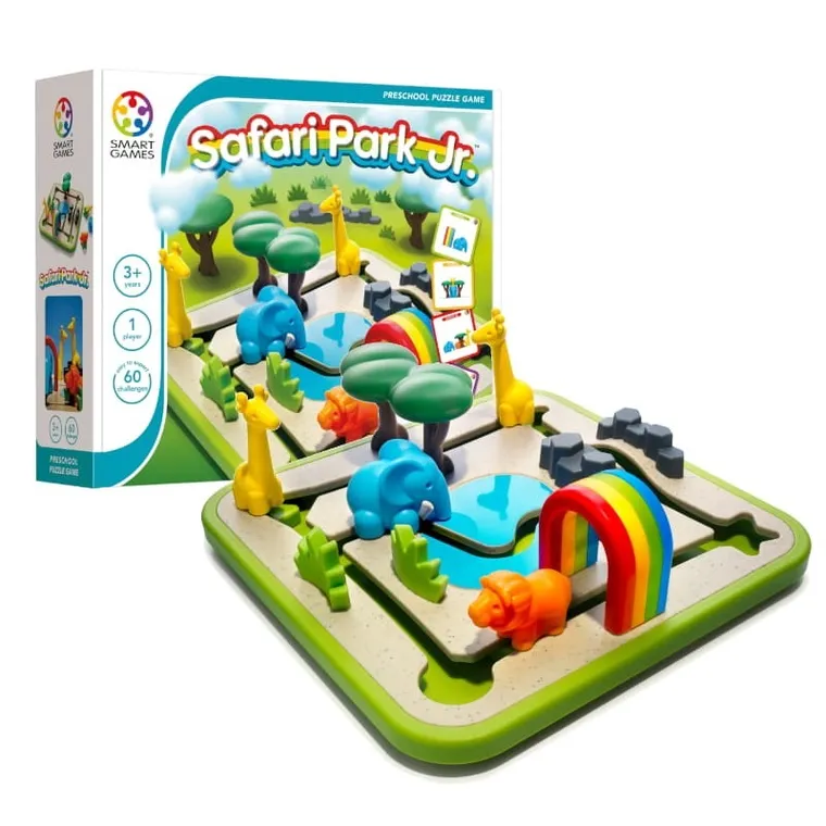 Smart Games, Safari Park Jr, wersja angielska, gra logiczna