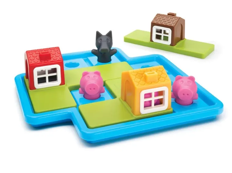 Smart Games, Three Little Piggies, wersja angielska, gra logiczna