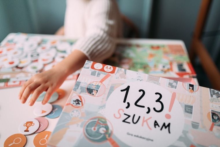 Smart Kids Media, Wspomagajki 1,2,3! Szukam, gra edukacyjna
