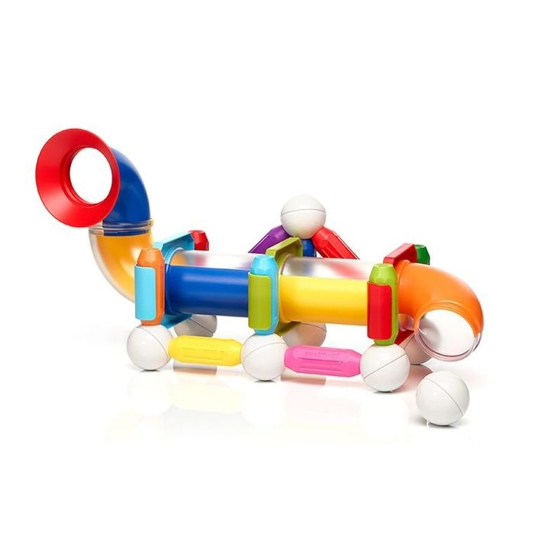 SmartMax, Click & Roll, klocki magnetyczne, 30 elementów