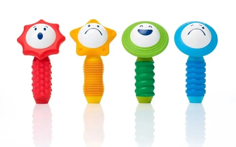 SmartMax, My First Sound & Senses, klocki magnetyczne, 8 elementów