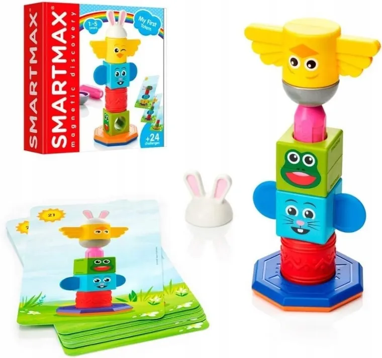 SmartMax, My First Totem, klocki magnetyczne