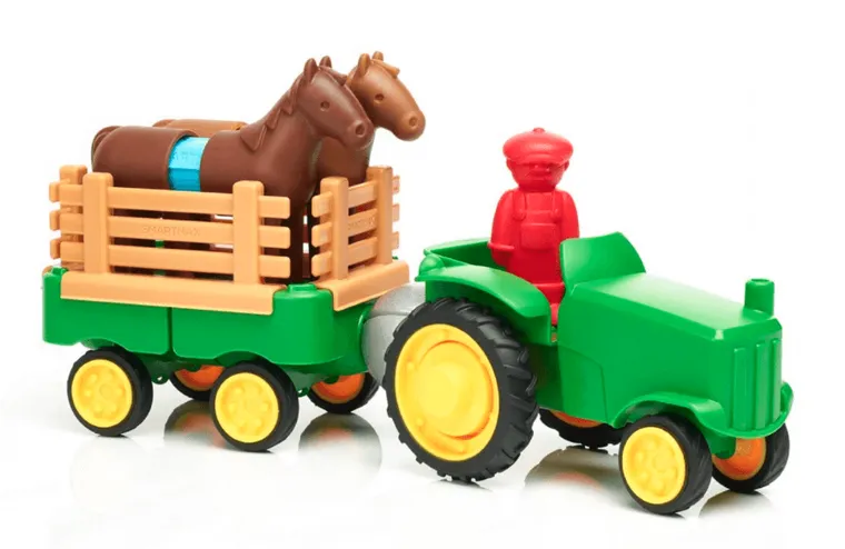 SmartMax, My First Tractor, klocki magnetyczne, 22 elementy