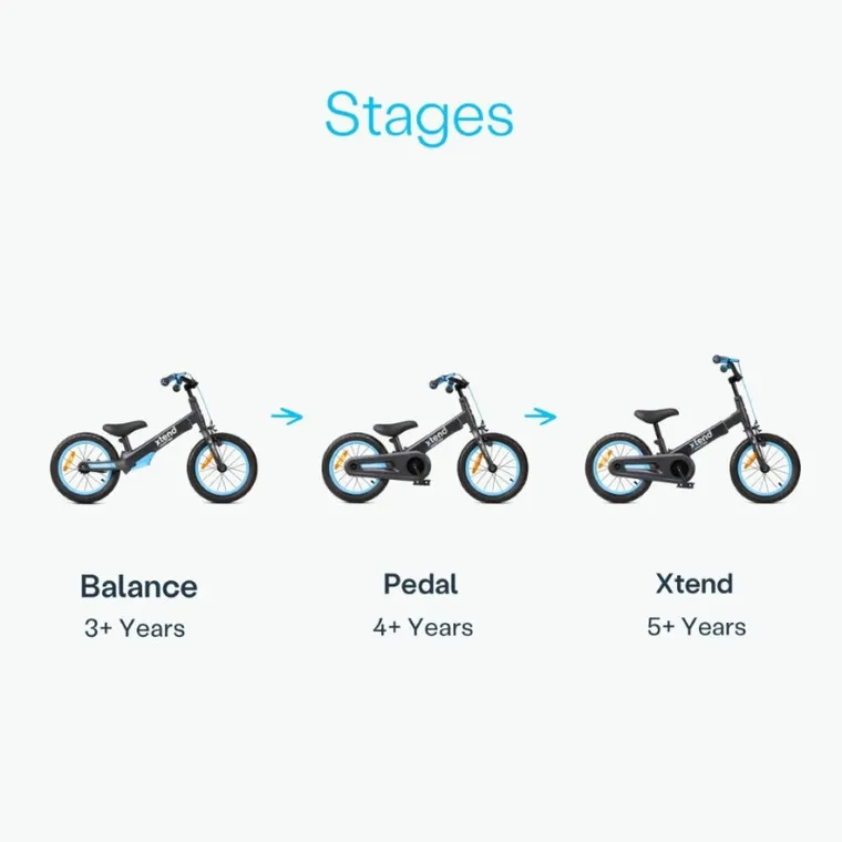 SmarTrike, Xtend Bike, rowerek 3w1, Blue