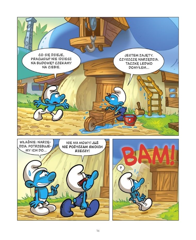 Smerfy i świat emocji. Tom 12. Smerf, który miał dość pożyczania swoich rzeczy