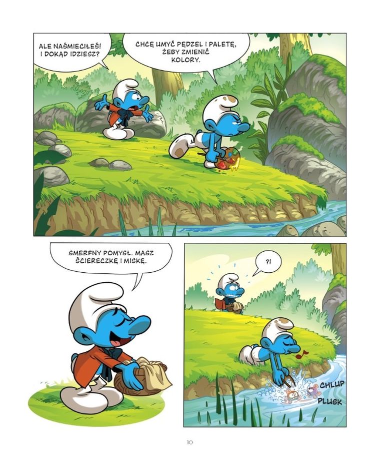 Smerfy i świat emocji. Tom 8. Smerf, który śmiecił