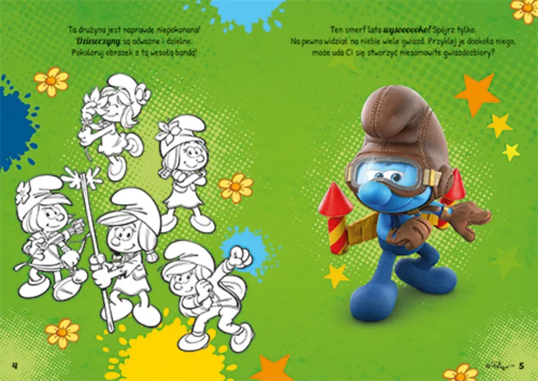 Smerfy. Zabawy i zadania z naklejkami. Nowe przygody