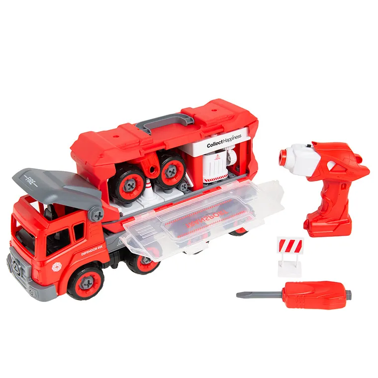 Smiki, Ciężarówka, pojazd do skręcenia, zrób to sam, 103 elementy