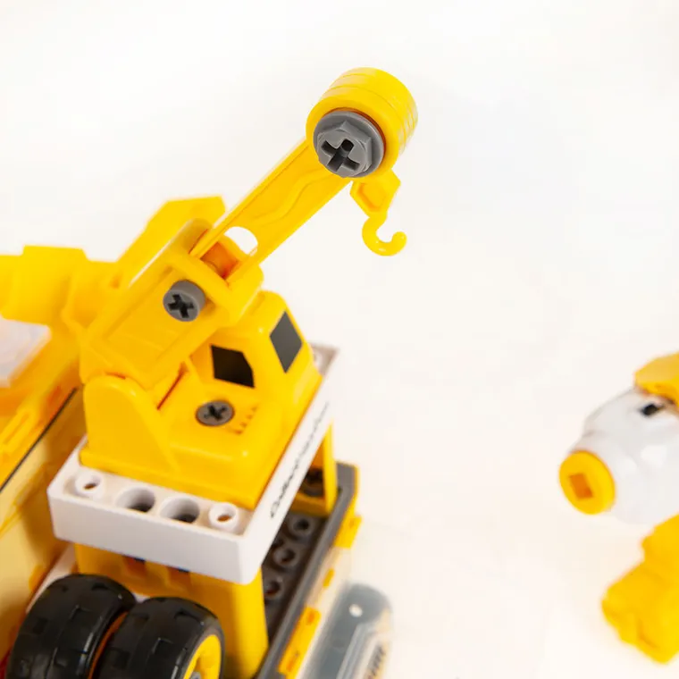 Smiki, ciężarówka transportowa z dźwiękiem, śrubokręt, zestaw