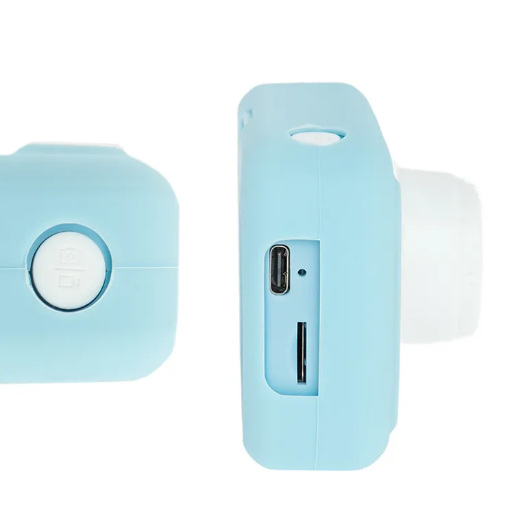 Smiki, Cute Kitty, aparat fotograficzny, niebieski