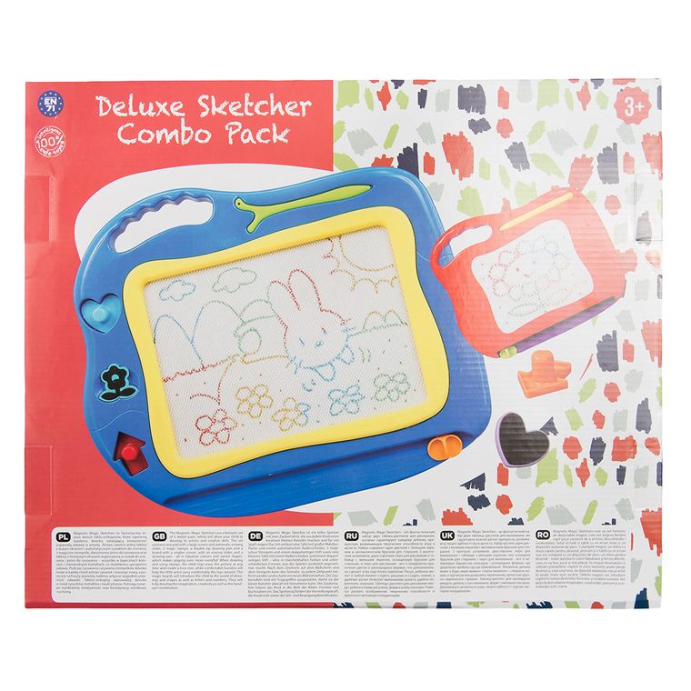 Smiki, Deluxe Sketcher, znikopis, zestaw z dwiema tablicami