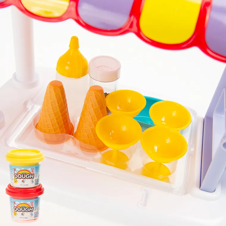 Smiki, Dough Ice Dream Cart, Lodziarnia, masa plastyczna