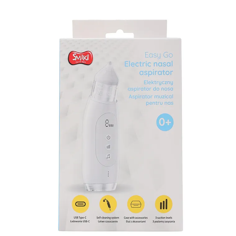 Smiki, elektryczny aspirator do nosa